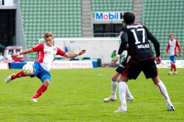 Fredrik Gulbrandsen Lyn-FFK 2010. Foto: Lars Opstad.