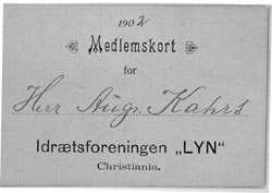 medlemskort fra 1902